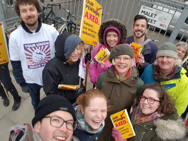 UCU Senate House strike day 1